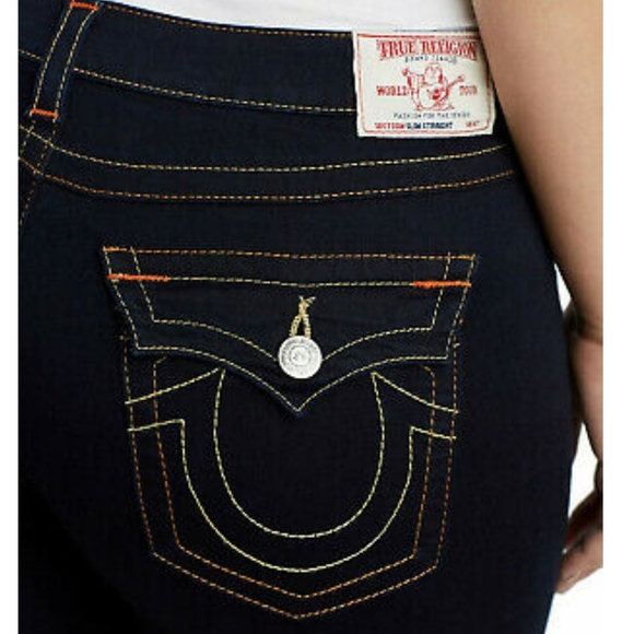 True Religion Straight Contour Jeans Sz 29/8 - Picture 6 of 16